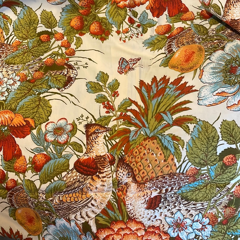 Vintage Waverly "Lafayette" Bi-Centennial Heirlooms Cotton Fabric